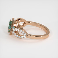 1.01 Ct. Sapphire Ring, 14K Rose Gold 4