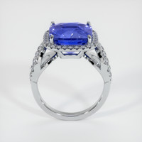7.12 Ct. Sapphire Ring, 18K White Gold 3