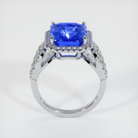 7.71 Ct. Sapphire Ring, 18K White Gold 3
