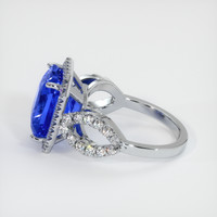 7.71 Ct. Sapphire Ring, 18K White Gold 4