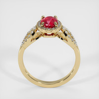 1.30 Ct. Ruby Ring, 14K Yellow Gold 3