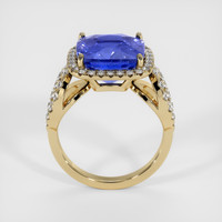 7.12 Ct. Sapphire Ring, 18K Yellow Gold 3
