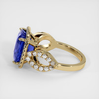 7.12 Ct. Sapphire Ring, 18K Yellow Gold 4