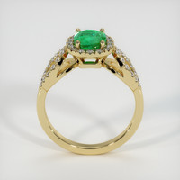 Emerald Ring 1.13 Ct. 18K Yellow Gold Preview