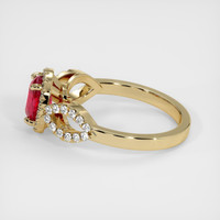 Ruby Ring 1.30 Ct. 18K Yellow Gold Preview
