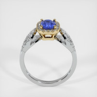 1.20 Ct. Sapphire Ring, 14K Yellow & White 3
