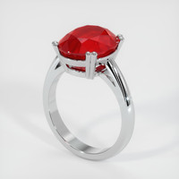 7.99 Ct. Ruby Ring, Platinum 950 2