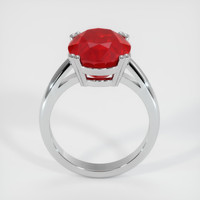 7.99 Ct. Ruby Ring, Platinum 950 3