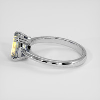 1.85 Ct. Bi Color Sapphire Ring, Platinum 950 4