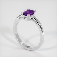 0.82 Ct. Sapphire Ring, Platinum 950 2