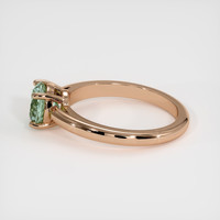 1.47 Ct. Green Sapphire Ring, 14K Rose Gold 4
