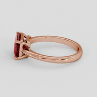 2.19 Ct. Red Spinel Ring, 18K Rose Gold 4