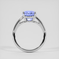 5.48 Ct. Blue Sapphire Ring, 10K White Gold 3