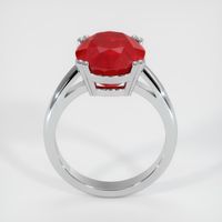 7.99 Ct. Ruby Ring, 14K White Gold 3