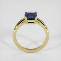 2.12 Ct. Blue Sapphire Ring, 10K Yellow Gold 3