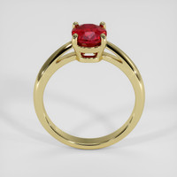 1.51 Ct. Ruby Ring, 14K Yellow Gold 3