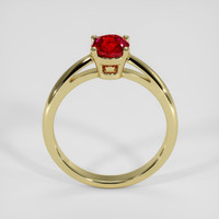 1.07 Ct. Ruby Ring, 14K Yellow Gold 3