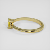 0.49 Ct. Yellow Sapphire Ring, 14K Yellow Gold 4