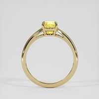 2.02 Ct. Yellow Sapphire Ring, 14K Yellow Gold 3