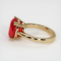 7.99 Ct. Ruby Ring, 18K Yellow Gold 4
