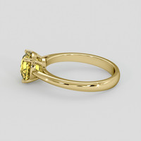 2.12 Ct. Yellow Sapphire Ring, 18K Yellow Gold 4