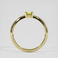 0.49 Ct. Yellow Sapphire Ring, 18K Yellow Gold 3