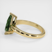 2.18 Ct. Sapphire Ring, 18K Yellow Gold 4