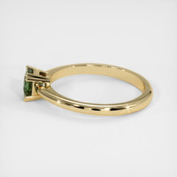 0.52 Ct. Sapphire Ring, 18K Yellow Gold 4