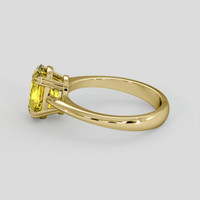 2.93 Ct. Yellow Sapphire Ring, 18K Yellow Gold 4
