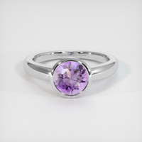 1.36 Ct. Gemstone Ring, Platinum 950 1