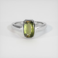 1.79 Ct. Gemstone Ring, Platinum 950 1