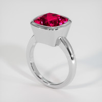 6.87 Ct. Gemstone Ring, Platinum 950 2