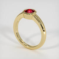 1.11 Ct. Ruby Ring, Platinum 950 2