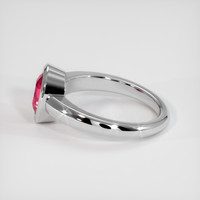 2.03 Ct. Ruby Ring, Platinum 950 4