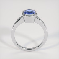 2.24 Ct. Blue Sapphire Ring, Platinum 950 3