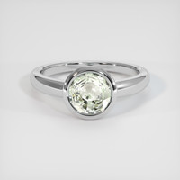 2.44 Ct. Sapphire Ring, Platinum 950 1