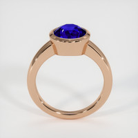 3.06 Ct. Sapphire Ring, 14K Rose Gold 3