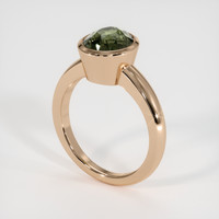 4.03 Ct. Gemstone Ring, 14K Rose Gold 2