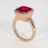 6.87 Ct. Gemstone Ring, 14K Rose Gold 2