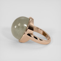 19.21 Ct. Grey Moonstone Ring, 14K Rose Gold 4
