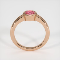 0.62 Ct. Sapphire Ring, 14K Rose Gold 3