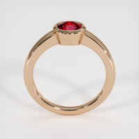 1.11 Ct. Ruby Ring, 14K Rose Gold 3