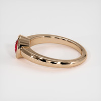 1.11 Ct. Ruby Ring, 14K Rose Gold 4