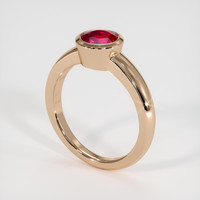 1.51 Ct. Ruby Ring, 14K Rose Gold 2