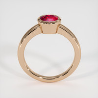 1.51 Ct. Ruby Ring, 14K Rose Gold 3