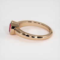 1.51 Ct. Ruby Ring, 14K Rose Gold 4