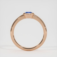 1.14 Ct. Blue Sapphire Ring, 18K Rose Gold 3