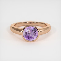 1.36 Ct. Gemstone Ring, 18K Rose Gold 1