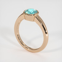 1.25 Ct. Gemstone Ring, 18K Rose Gold 2
