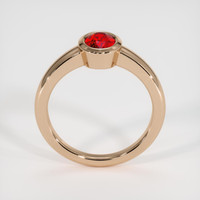 1.03 Ct. Ruby Ring, 18K Rose Gold 3